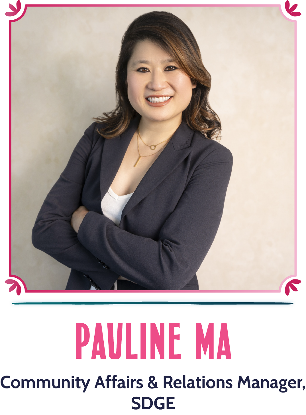 Pauline Ma - Community Affairs and Relations Manager, SDGE
